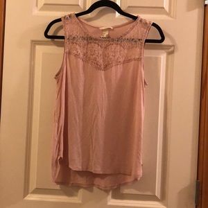 Millennial pink tank